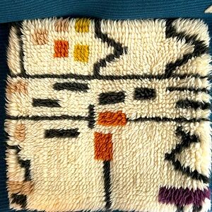 West Elm Pillow Cover, Zig Zag Skeptical